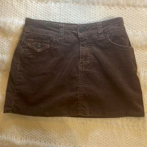 Limited too skort girls brown